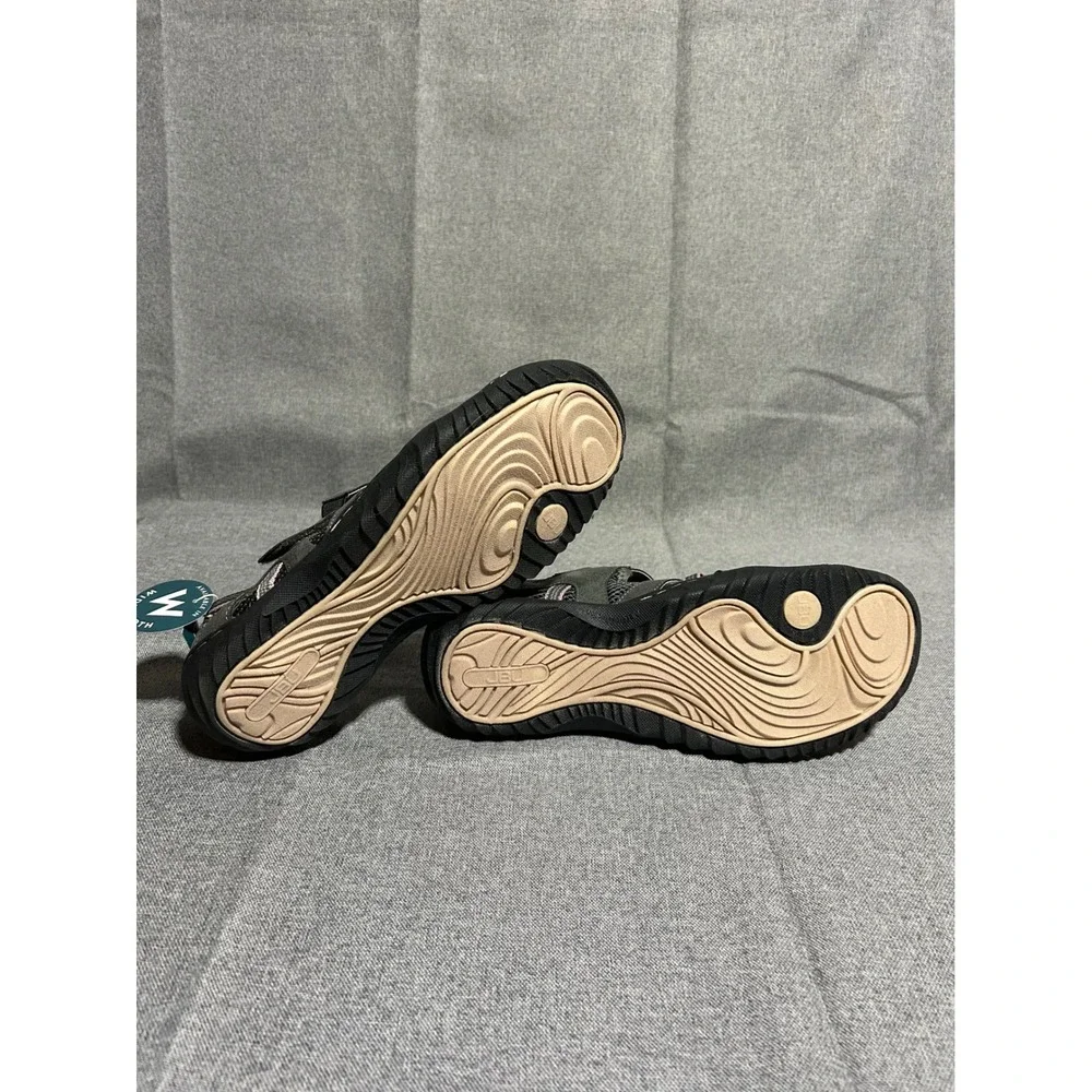 JBU Jambu Women 10W Gray Pink Mesh Water Ready‎ Sandal B3RGL50W